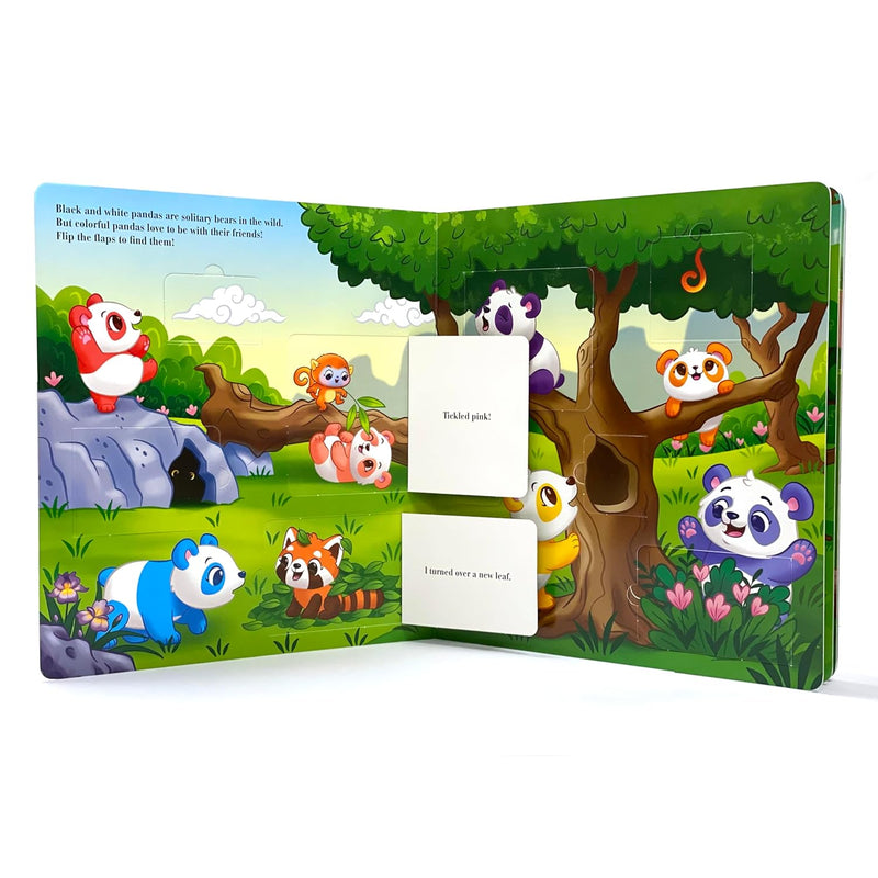 The Panda Pack Flip Flap Fun Book