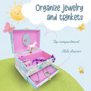 Rainbow Unicorn Musical Jewellry Box Follow Your Dreams