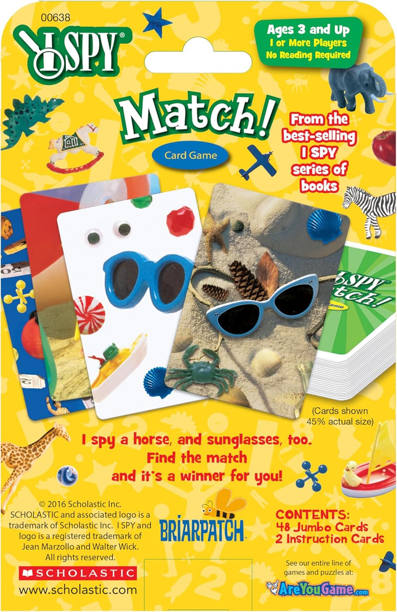 I Spy Match Card Game
