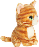 Aurora® Expressive Petites™ Nacho Orange Tabby™ Stuffed Animal  15cm