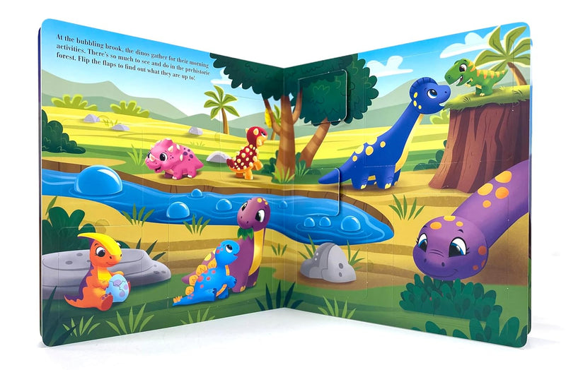 Jurassic Juniors Flip Flap Fun Book