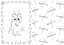 Bluey | At the Beach: A Colouring Book