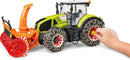 Bruder | Claas Axion 950 w/snowchains and snow blower