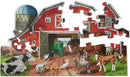 Melissa and Doug - Busy Barn Shaped Floor Puzzle - 32 pieces