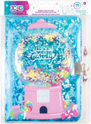 3C4G: Bubble Gum Glitter Locking Journal with Pen RRP $29.99