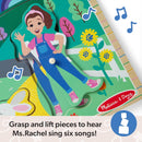 Melissa & Doug Ms. Rachel Wooden Song Peg Puzzle