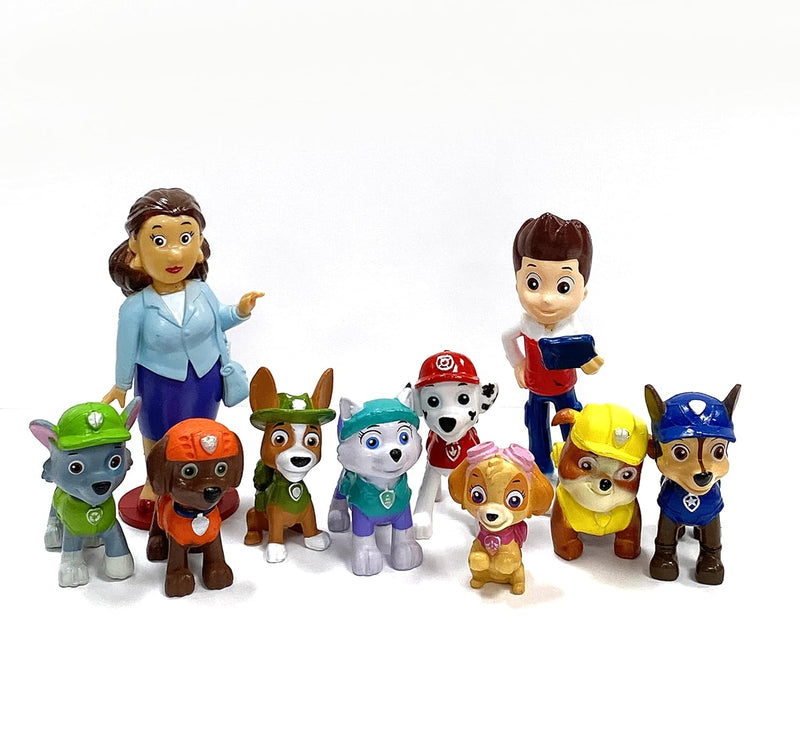 Paw Patrol Girls - My Busy Book -10 Figurines and a Playmat