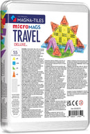 Magna-Tiles | microMAGS Travel Set Deluxe 55 Pieces