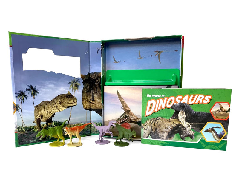 Dinosaurs Pocket Explorers with Figurines and Fact Book