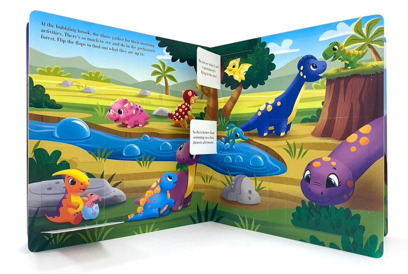 Jurassic Juniors Flip Flap Fun Book