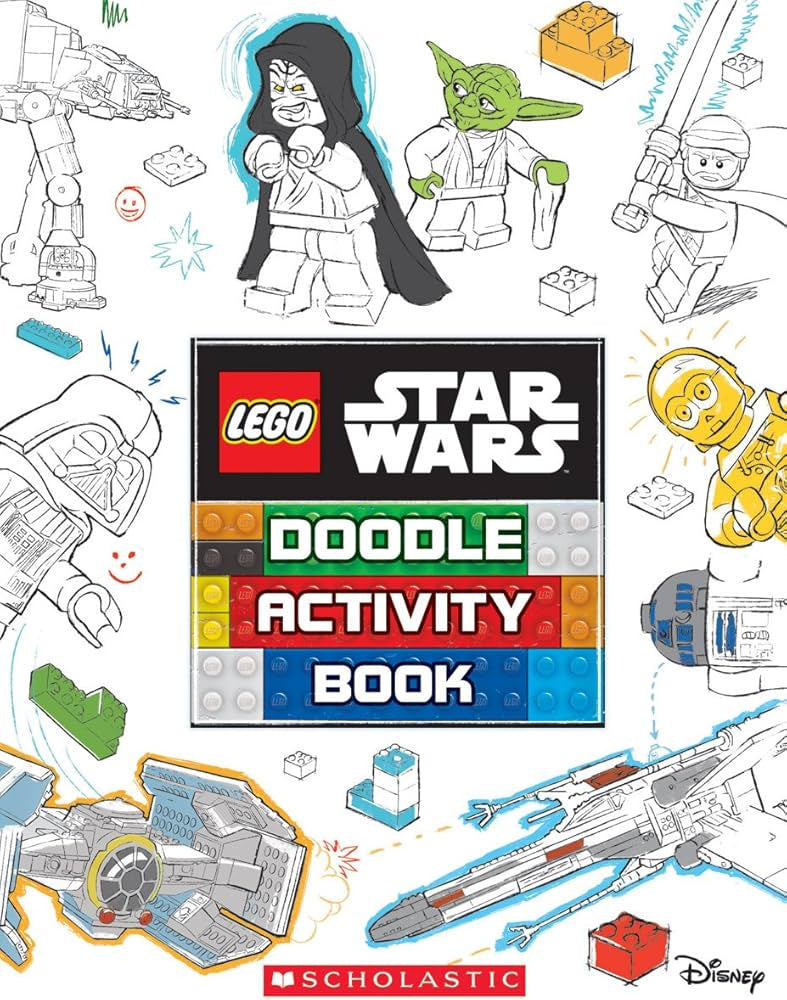 Doodle Activity Book (LEGO Star Wars) Paperback