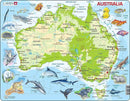 Larsen | Australian Map Puzzle