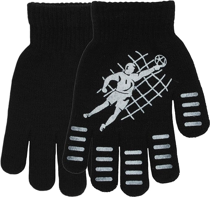 Thermal Gripper Magic Gloves Football Designs