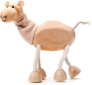 Anamalz Poseable Wood Figurine - Wild Camel