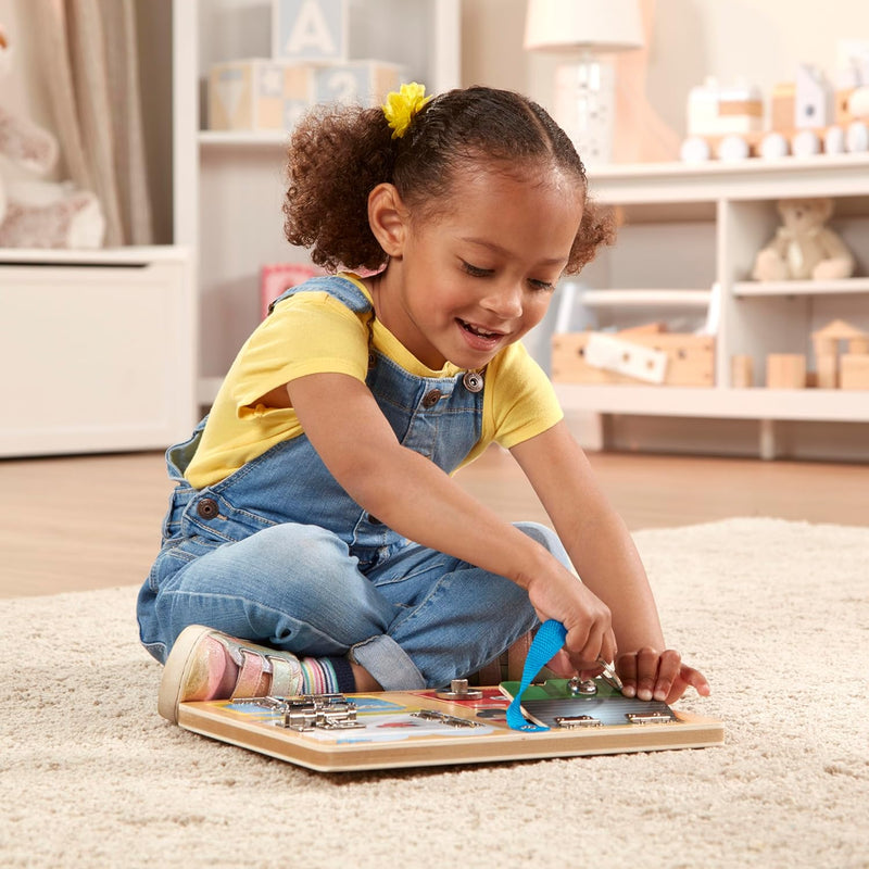 Melissa & Doug |  Lock & Latch Board