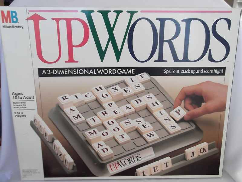 Milton Bradley Upwords: A 3-Dimensional Word Game (1988) RRP $39.99