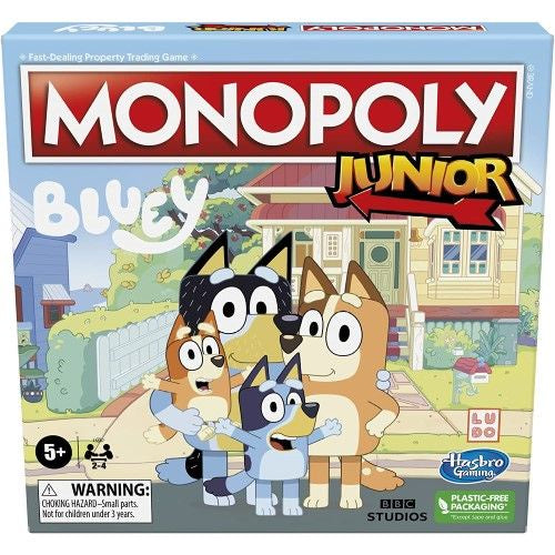 Monopoly Junior: Bluey - Board Game