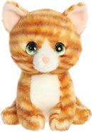Aurora® Expressive Petites™ Nacho Orange Tabby™ Stuffed Animal  15cm