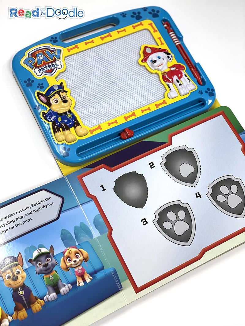 Paw Patrol - Learning Book with Magnetic Drawing Pad