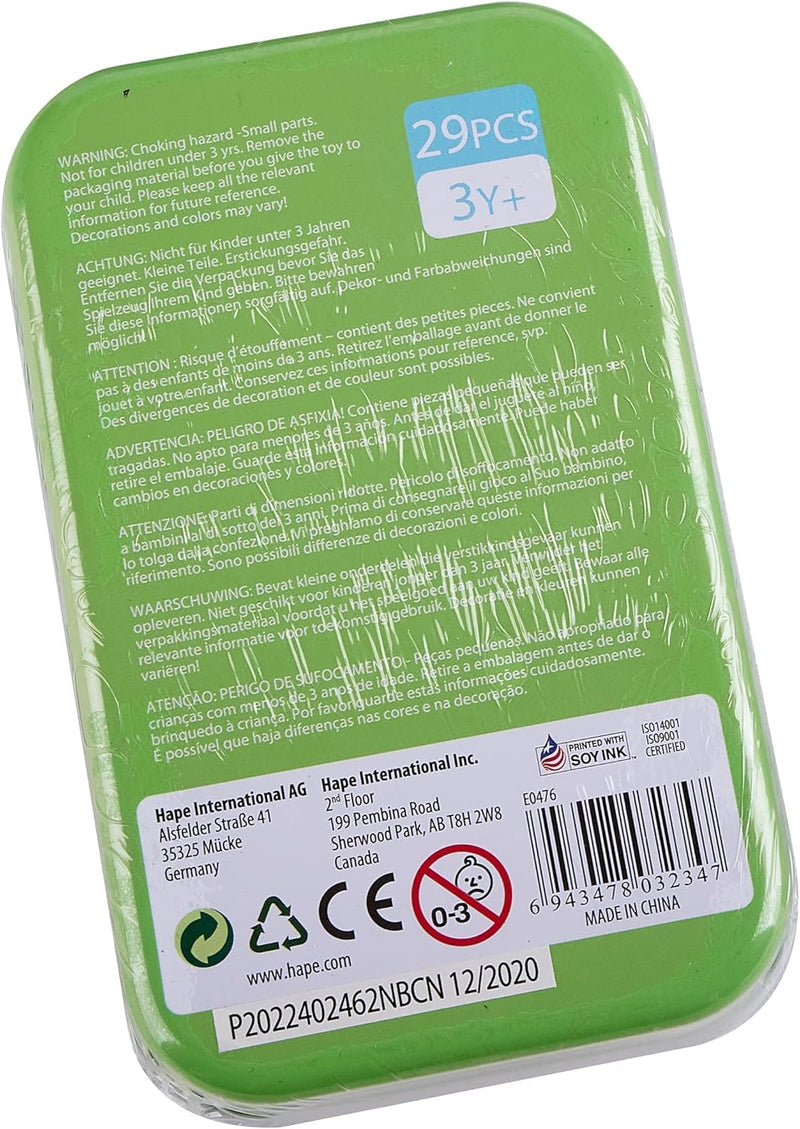 Hape | Magnetic Funny Face Pocket Game