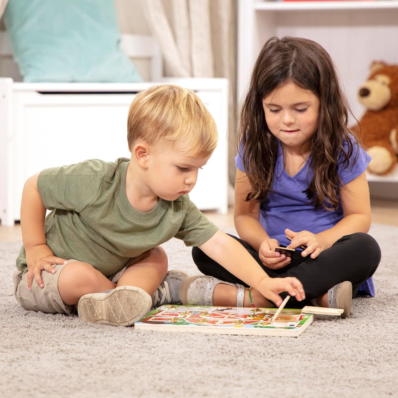 Melissa & Doug  - Magnetic Farm Hide & Seek