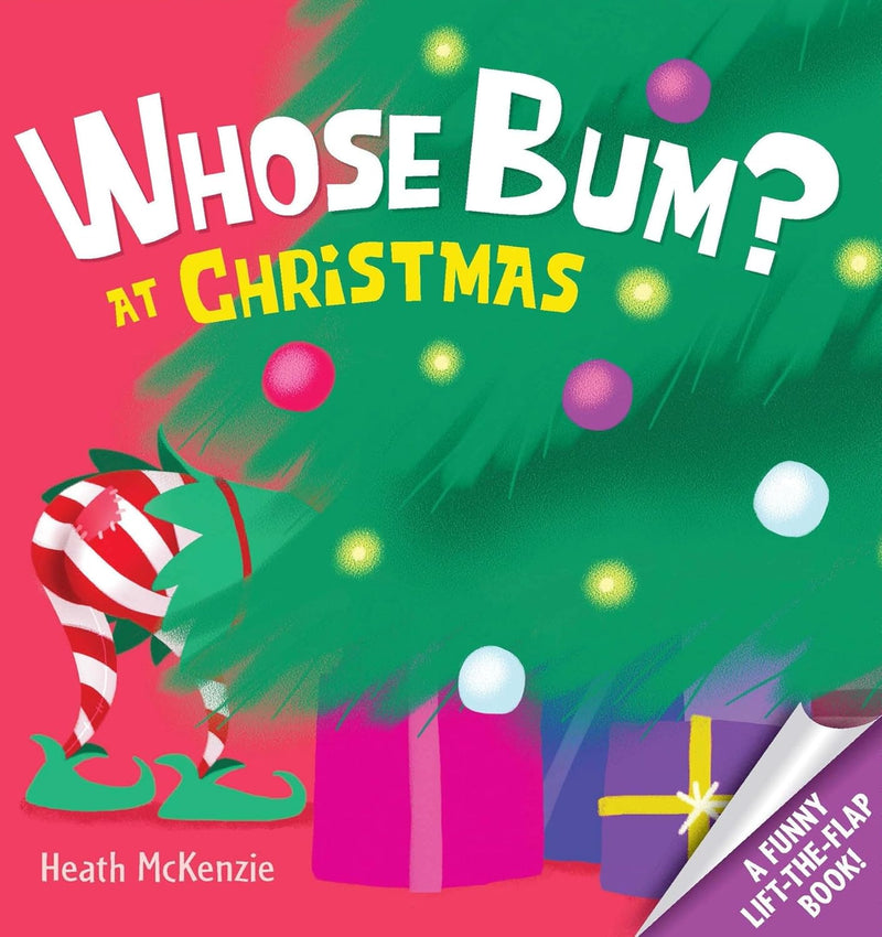 Whose Bum at Christmas Board book