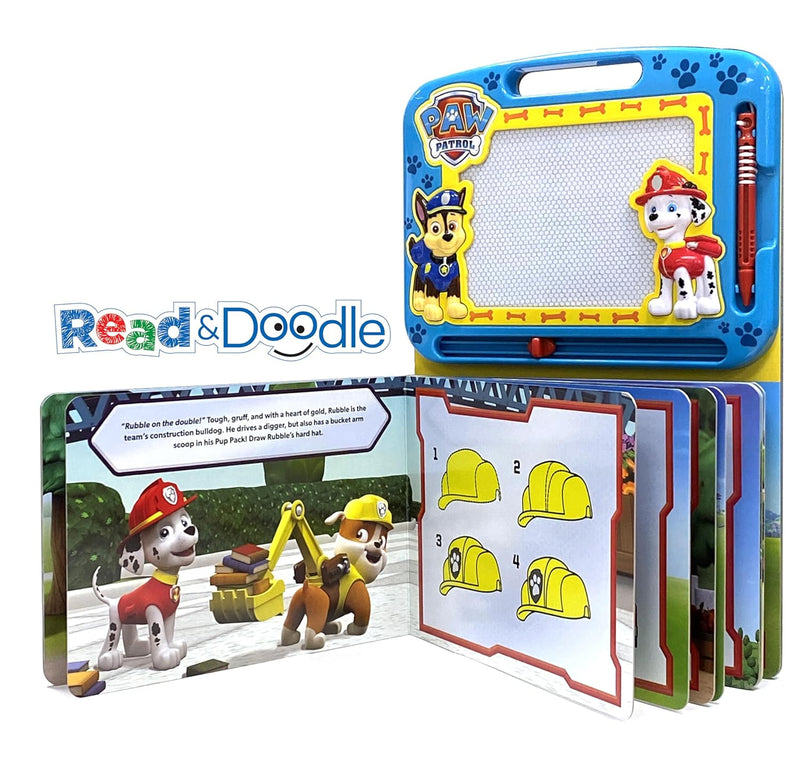 Paw Patrol - Learning Book with Magnetic Drawing Pad