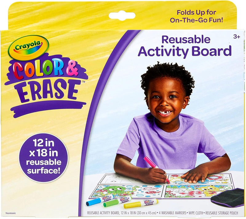 Crayola | Colour & Erase Reusable Activity Board