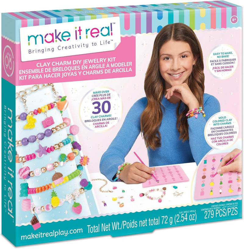 Make It Real Clay Charm Diy Jewellry Kit