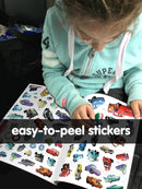 Disney Cars on the Road Sticker Book Treasury