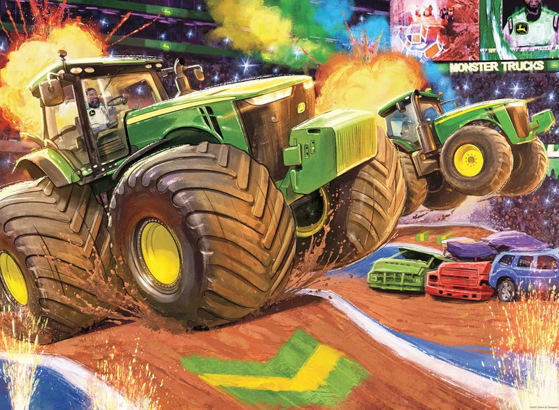 Ravensburger: John Deere - Big Wheels (100pc Jigsaw) RRP $39.99