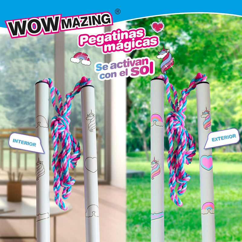 WOWMAZING Unicorn Giant Bubble Kit