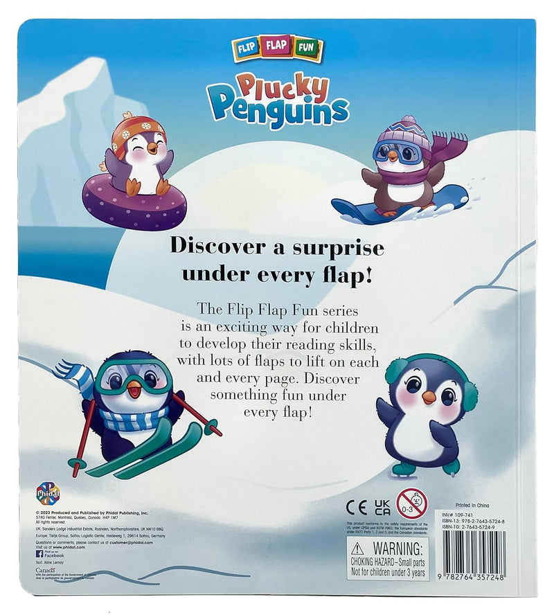 Plucky Penguins Flip Flap Fun Book