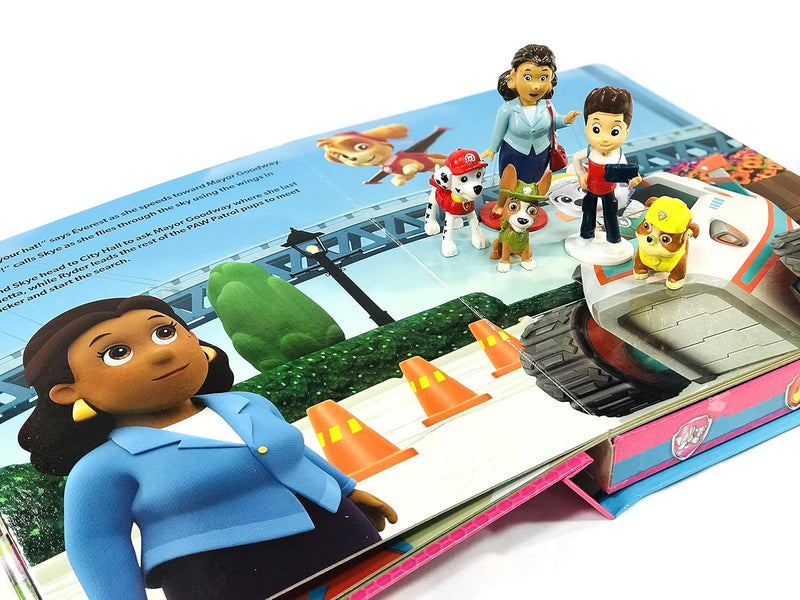 Paw Patrol Girls - My Busy Book -10 Figurines and a Playmat