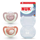 Nuk First Choice Soother Night 6-18m 2 Pack - Asst
