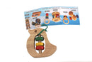 QToys Wooden Bird Rattle - Natural