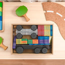Connetix | Magnetic Tiles Rainbow Transport Pack 50pcs