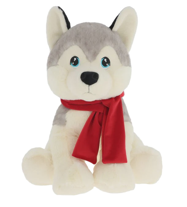 Grey Keeleco Husky 35cm)