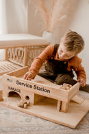 QToys | Solid Wooden Service Station