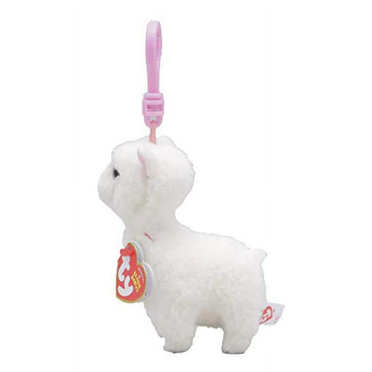 TY Beanie Boos Clip Ons Lily Llama