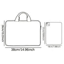 Cartoon Headphone Print Laptop Bag