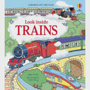 Usborne Look Inside Trains