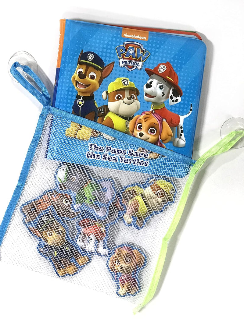 PAW Patrol Bath Time Books (EVA Bag) with Suction Cups