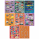 Kaleidoscope Hot Wheels Sticker Bomb