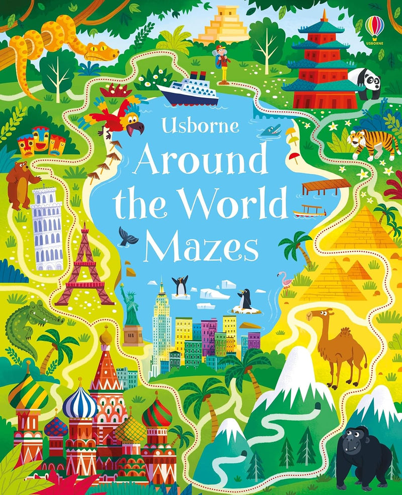 Usborne  | Around the World Mazes