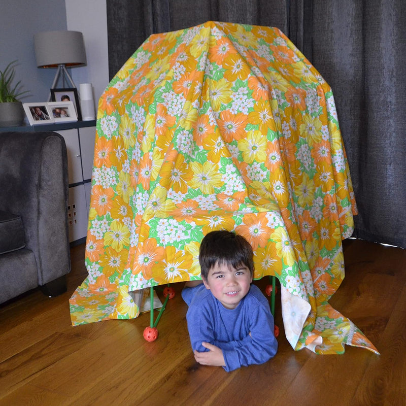 GLOW IN THE DARK Build a Fort Set