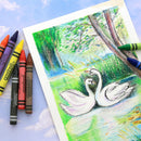 BAZIC 8 Colour Washable Premium Jumbo Crayons
