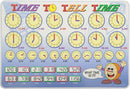 Painless Learning Placemats – Time To Tell Time