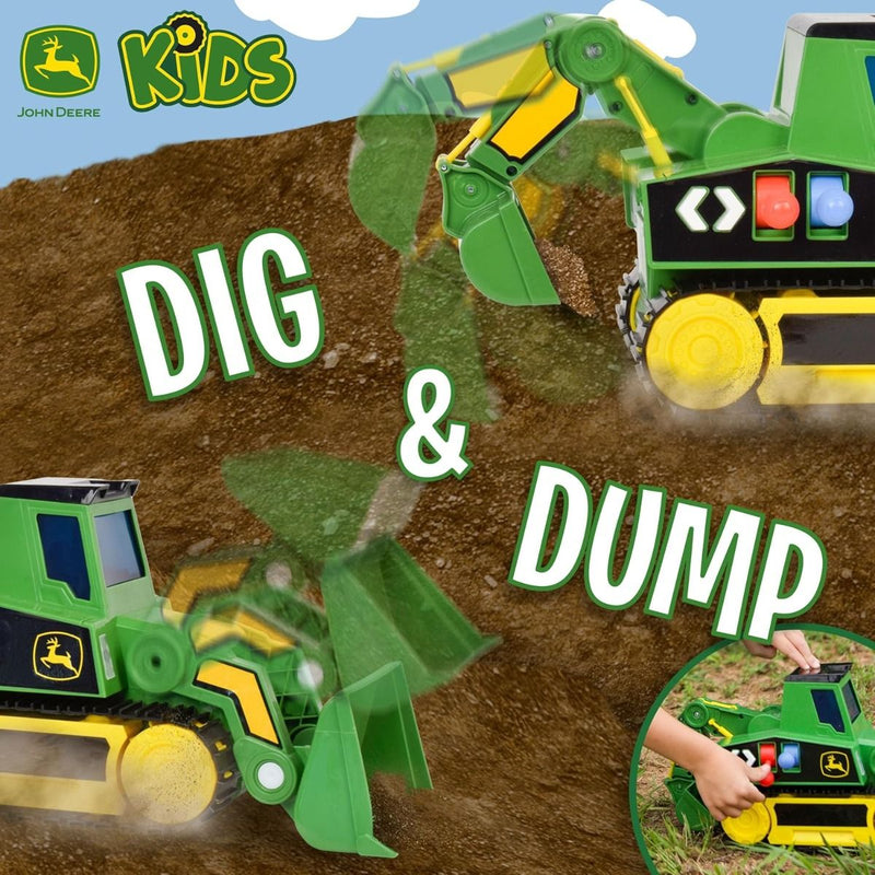 John Deere 2 in 1 Motorised Mega Excavator