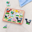 Around The Farm Sound Puzzle | Melissa & Doug RRP $49.99